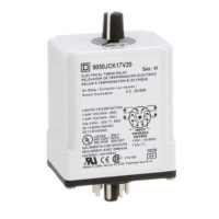 GROUPE SCHNEIDER 9050-JCK17-V20  TIMER RELAY 240VAC 10AMP+OPTIONS