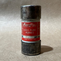 AEROFLEX AFSC-60A FUSE SPARE CARTRIDGE 60AMP