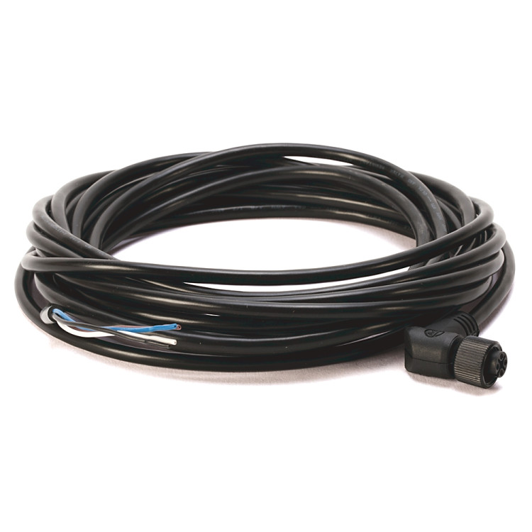 ALLEN BRADLEY 889D-R4BC-2 CONNECTION SYSTEM, DC MICRO, CORDSET, 4 PIN, RIGHT ANGLE FEMALE, BLACK PVC, 22AWG, 2 M