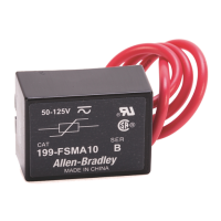ALLEN BRADLEY 199-FSMA10 SURGESUPPRESSOR, MOV TYPE (COIL MOUNTED), 50-120V AC/DC