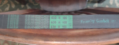BROWNING MFG TIMING BELT DUAL 63INCH LONG 1INCH WIDE BROWNING MFG TIMING BELT DUAL 63INCH LONG 1INCH WIDE