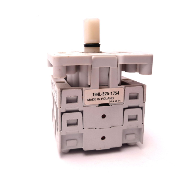 ALLEN BRADLEY 194E-A125-1754 LOAD SWITCH, BASE MOUNTING W/BOX LUGS, 125A, ON-OFF SWITCH, 90 DEGREES, 0-1, 0H.9, 4 POLES