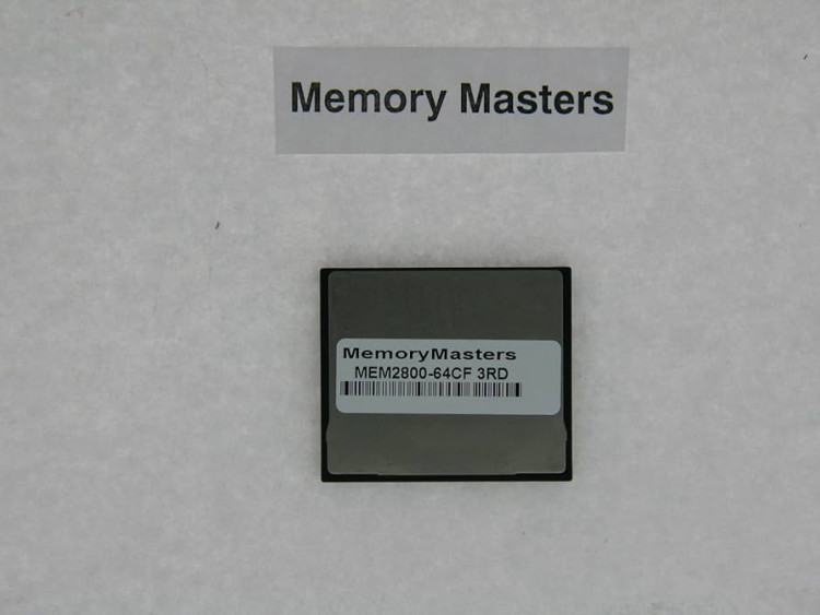 64MB CF for the Cisco 2800 Series 64MB CF for the Cisco 2800 Series