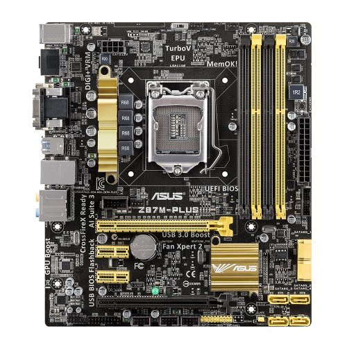 MB ASUS Z87M-PLUS H87 s1150 (Core™ i3/i5/i7) 2xDDR3 DIMM/(32Gb, 1600), VGA(DVI+D-SUB+HDMI), 1xPCI-Ex16 v3.0/v2.0,8ch-audio,6xSATA3, (RAID 0/1/5/10), 6xUSB3.0, 8xUSB2.0, Mini-ITX, RTL MB ASUS Z87M-PLUS H87 s1150 (Core™ i3/i5/i7) 2xDDR3 DIMM/(32Gb, 1600), VGA(DVI+D-SUB+HDMI), 1xPCI-Ex16 v3.0/v2.0,8ch-audio,6xSATA3, (RAID 0/1/5/10), 6xUSB3.0, 8xUSB2.0, Mini-ITX, RTL