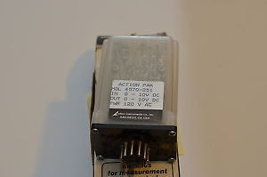 ACTION INSTRUMENTS 3200-233-1 INPUT: 0/10V, OUTPUT: SPDT, SLDIEWIRE FEEDBACK, 120VAC POWER