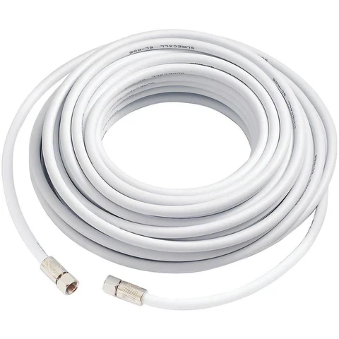 50 ft Dual RG-6 Cable Assembly w/F-Type Connectors Spare
