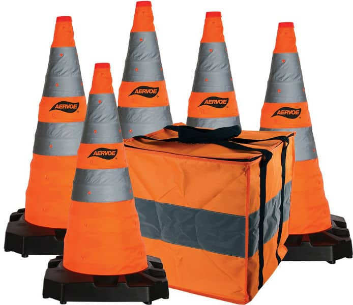 AERVOE INDUSTRIES 1193 (PRICE/CA) COLLAPSIBLE SAFETY CONE5-PACK CASE AERVOE INDUSTRIES 1193 (PRICE/CA) COLLAPSIBLE SAFETY CONE5-PACK CASE