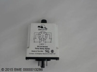 AMPERITE 24D.1-10HST2 THIS IS AN INTERVAL-ON TIME DELAY RELAY WITH 24 VDC INPUT VOLTAGE AND .1-10 HOUR ADJUSTABLE TIMING RANGE