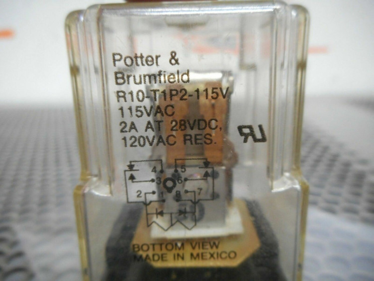 RELAY 115VAC 2A/30VDC 8BLADE RELAY 115VAC 2A/30VDC 8BLADE