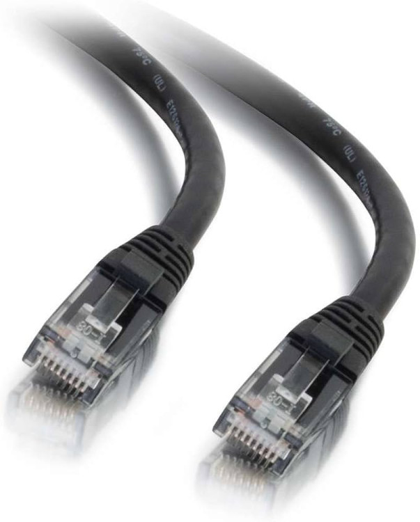100' CAT6 550 MHZ SNAGLESS PAT CH CABLEBLACK 100' CAT6 550 MHZ SNAGLESS PAT CH CABLEBLACK